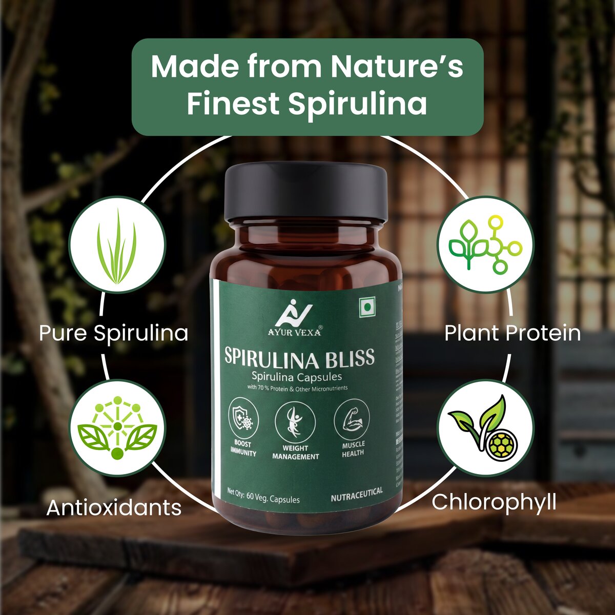 Ayurvexa Spirulina Bliss – Spirulina For Skin Health - image 4