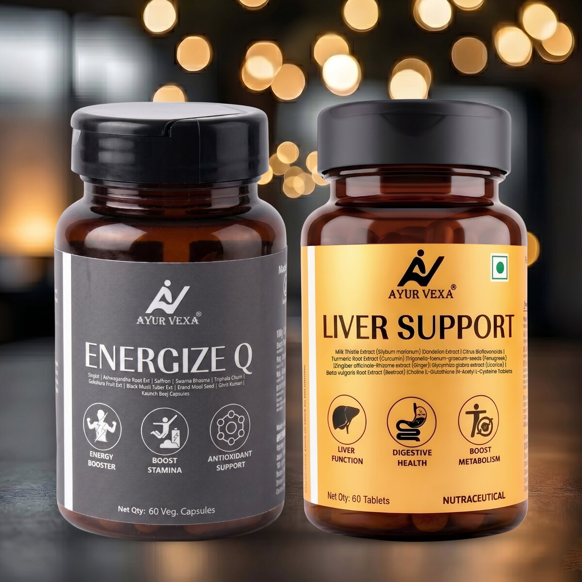 360° Energy & Detox Reset Combo